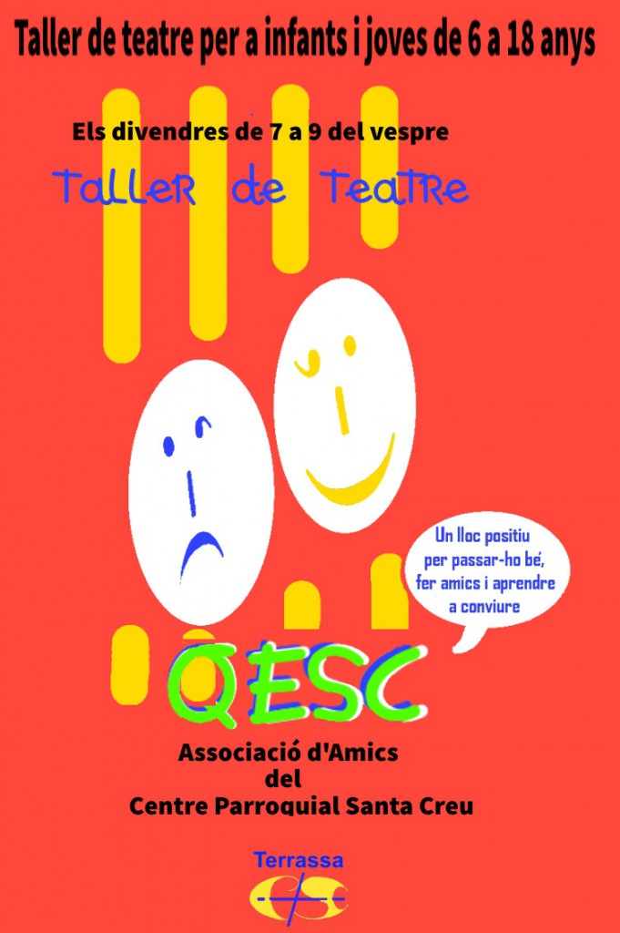 Logo taller de teatre QESC 2