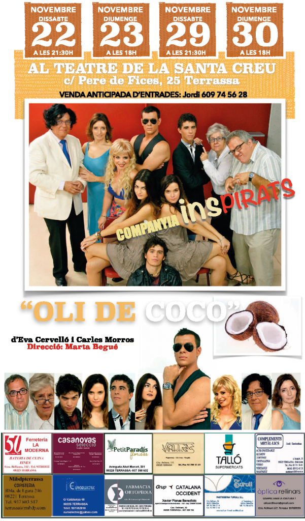 Poster Oli de coco - 1