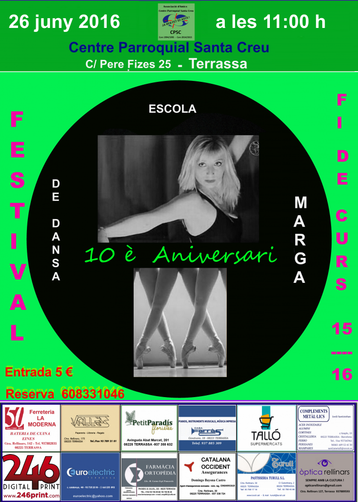 Poster2Escola dansaMarga