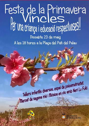 Festa primavera Vincles. Per una criança i educació respectuoses!!
