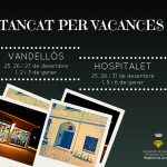 TANCAT PER VACANCES