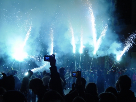 DIABLOS EN LA NOCHE DE LOS "FOGUERONS"